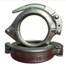 5.5 inch Forged concrete pump pipe quick clamps